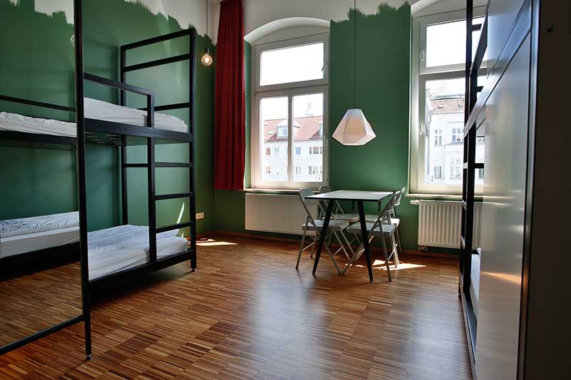Accommodation options in Europe