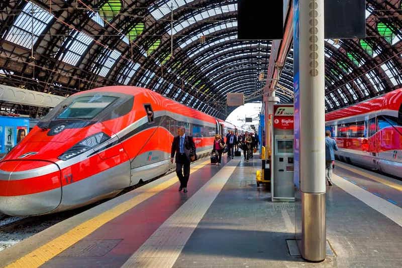Transportation options within Europe