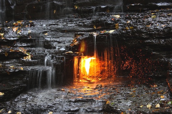 Eternal Flame memorial at Panfilov Park