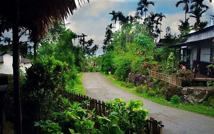 Mawlynnong cleanest village in Asia Meghalaya