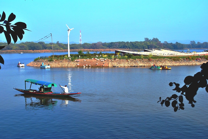 Boating Activities at Sukhna Lake Chandigarh