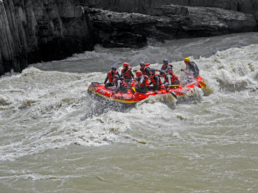 Zanskar river rafting expedition