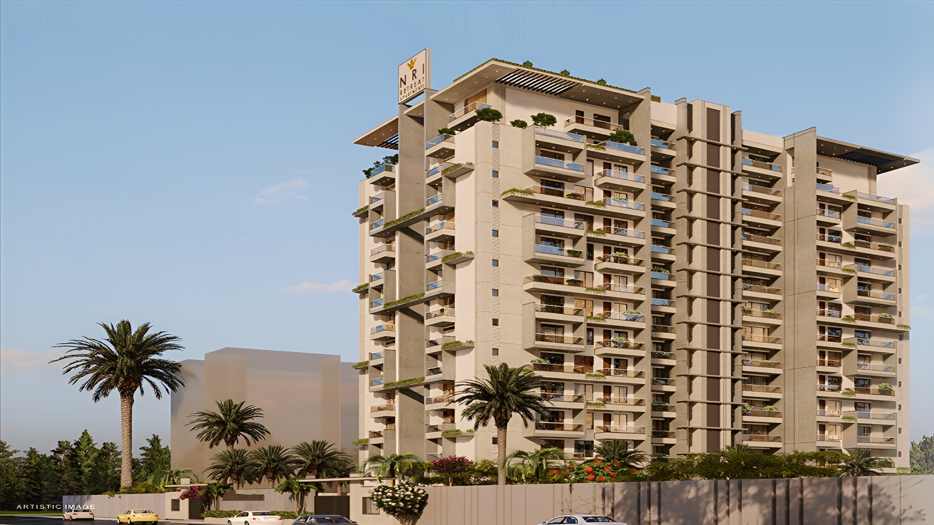 Modern serviced apartment in Gomti Nagar