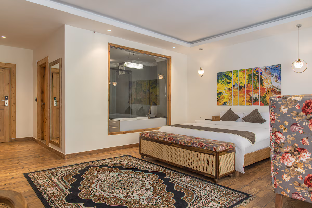 Cozy room interior Kasol