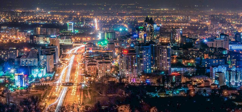 Night transport options in Almaty