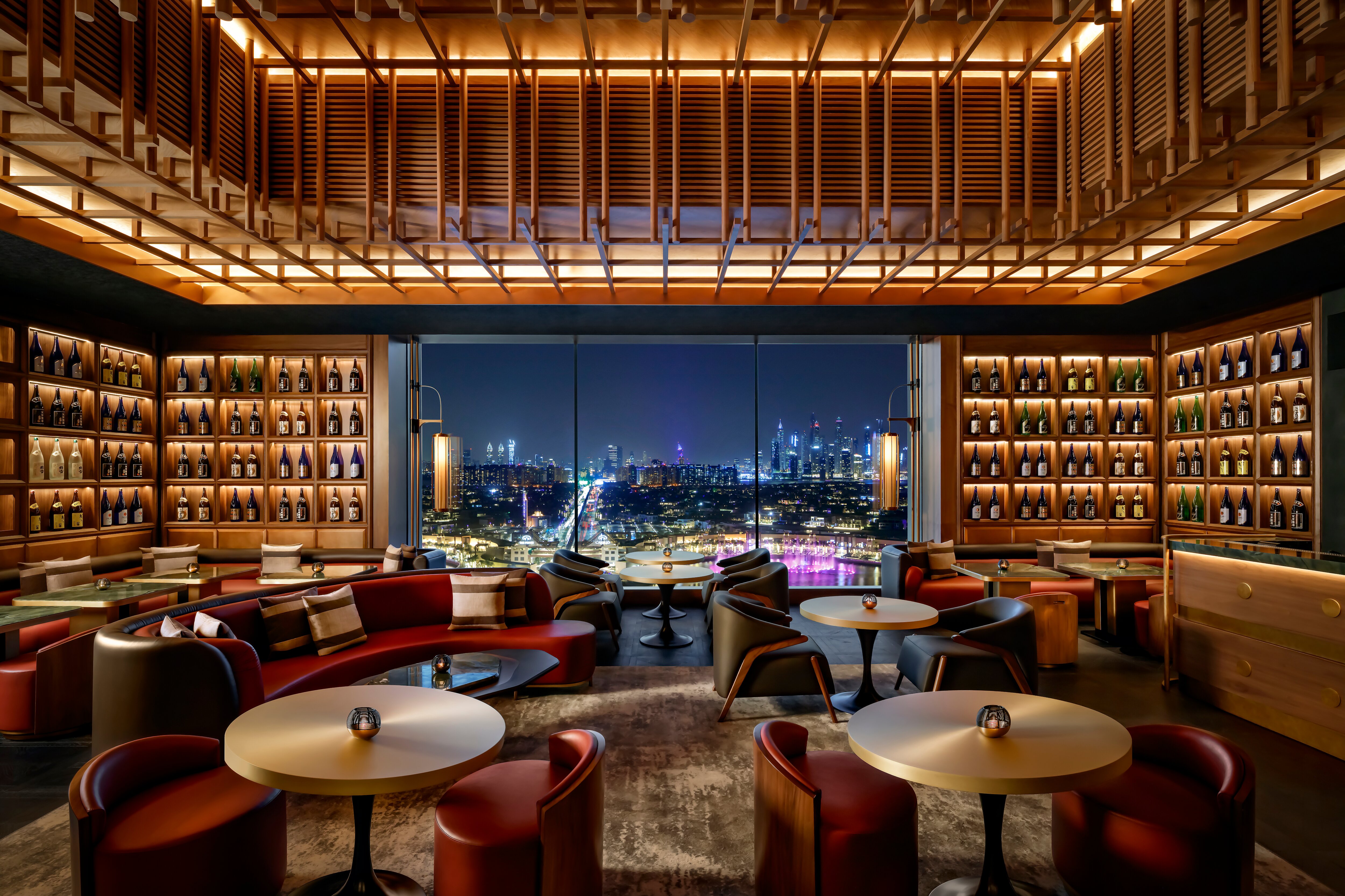 Night dining mood at Amala Restaurant Dubai