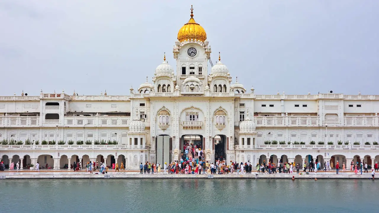 Golden Temple at sunrise