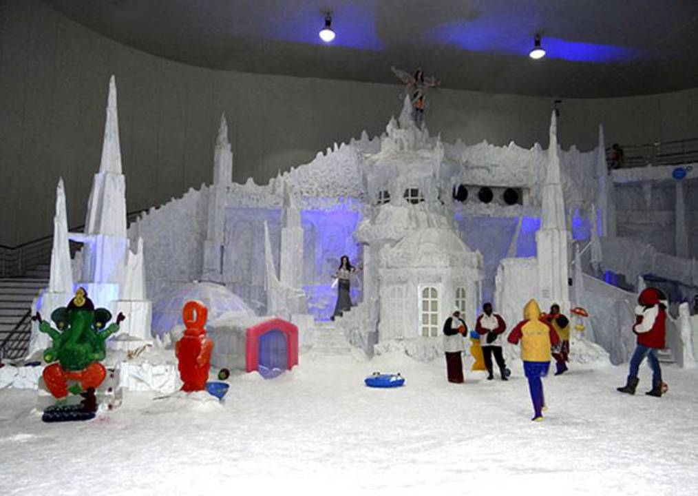 Snow City Bangalore winter experience