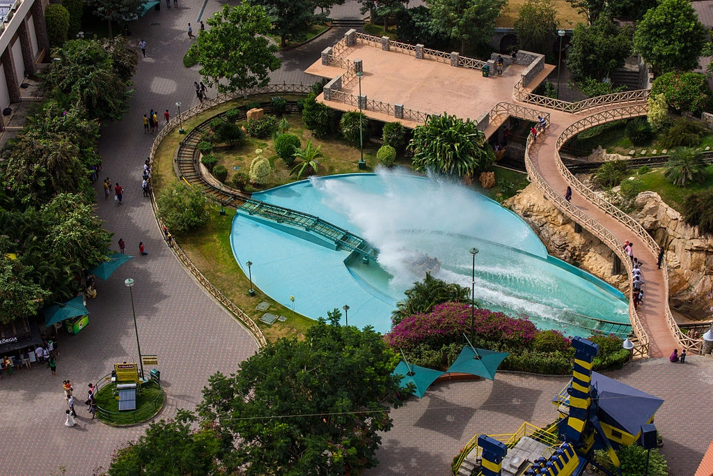Wonderla water park rides and attractions