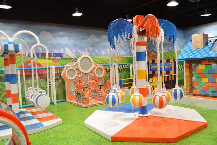 Kids zone at Worlds of Wonder amusement park Noida