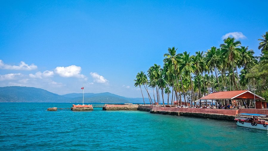 Ross Island ruins Andaman