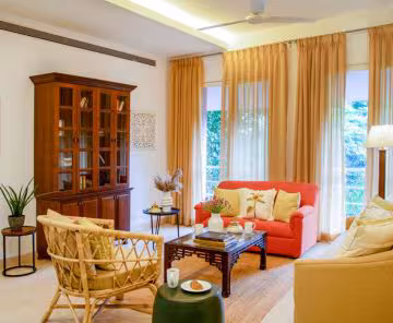 Airbnb interior setup in Chandigarh