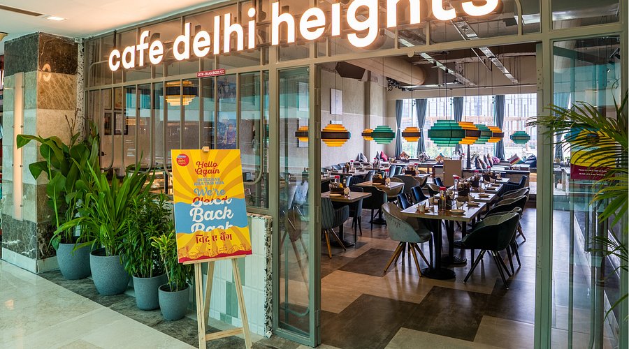 Cozy date seating at a Gurugram cafe