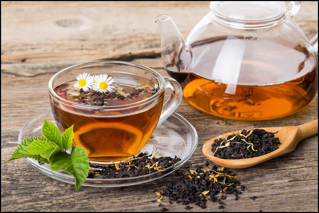 Assam tea served in a Dibrugarh cafe