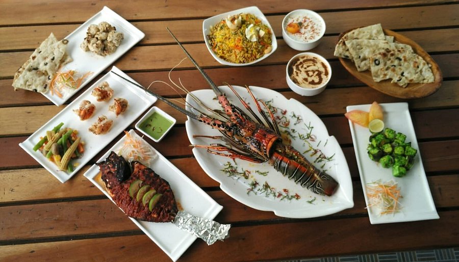 Fresh seafood served in Havelock Island restaurant