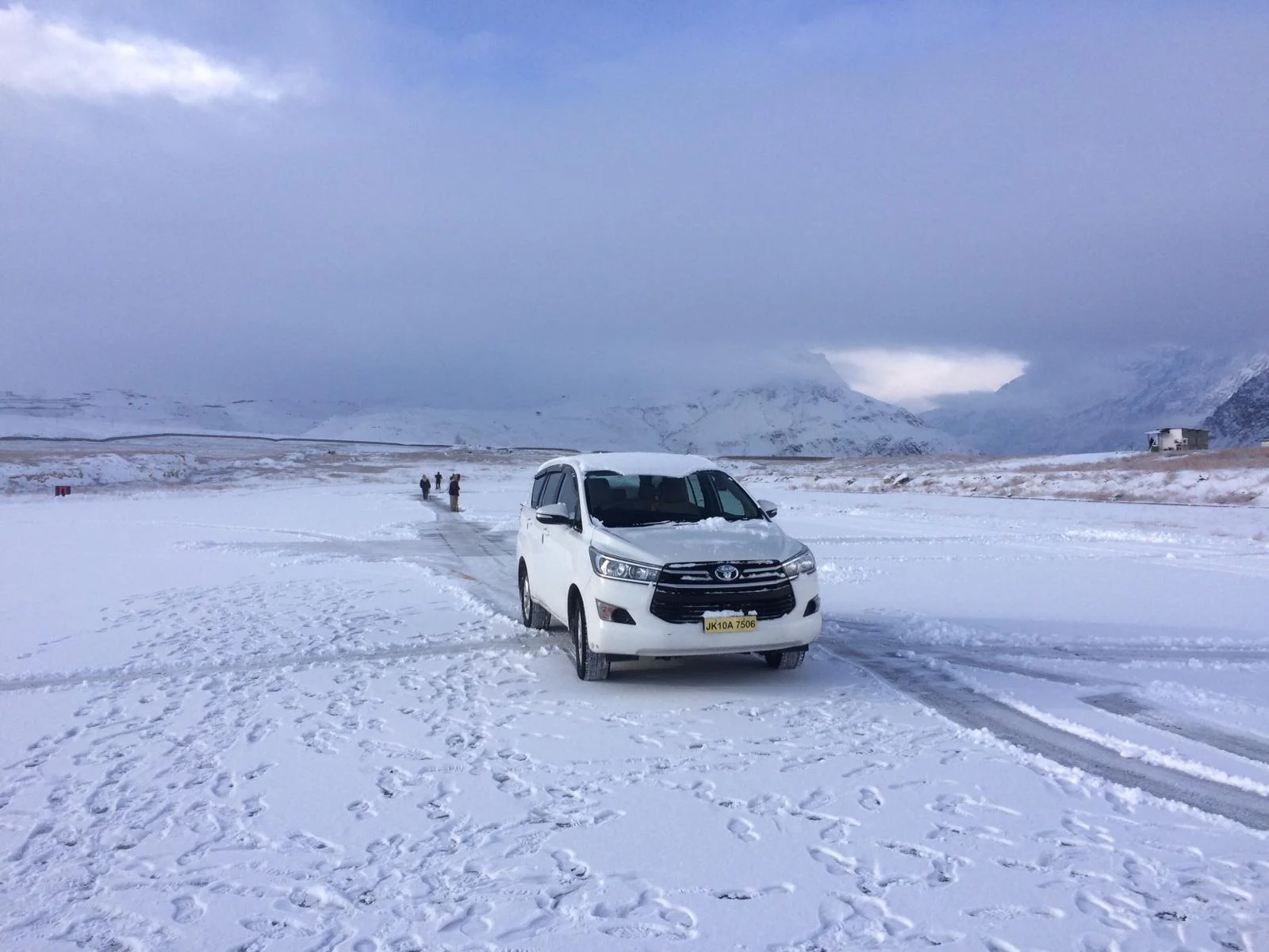 Toyota Innova Crysta on Ladakh road trip