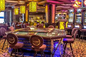Responsible gaming signage in casino