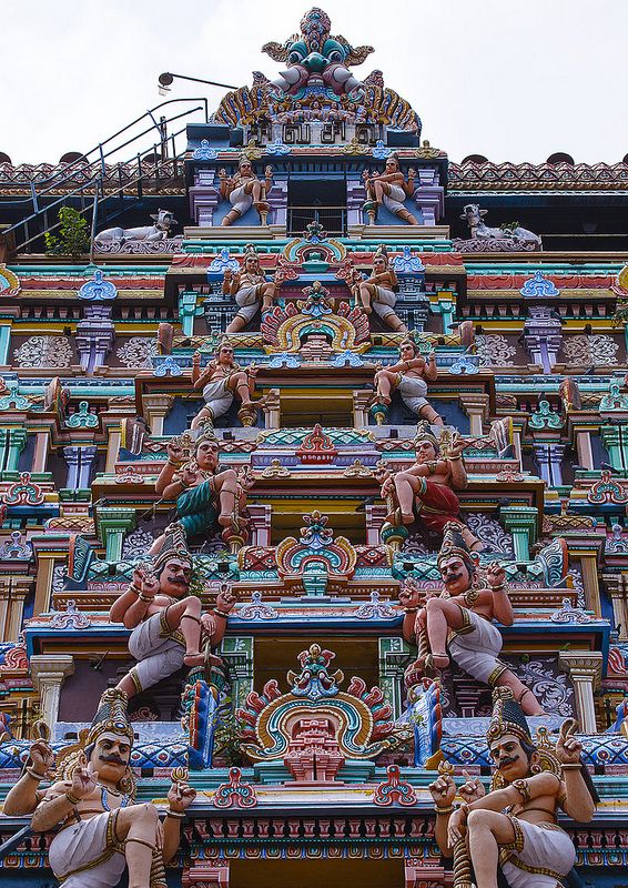 Magnificent gopuram of Chidambaram Nataraja Temple