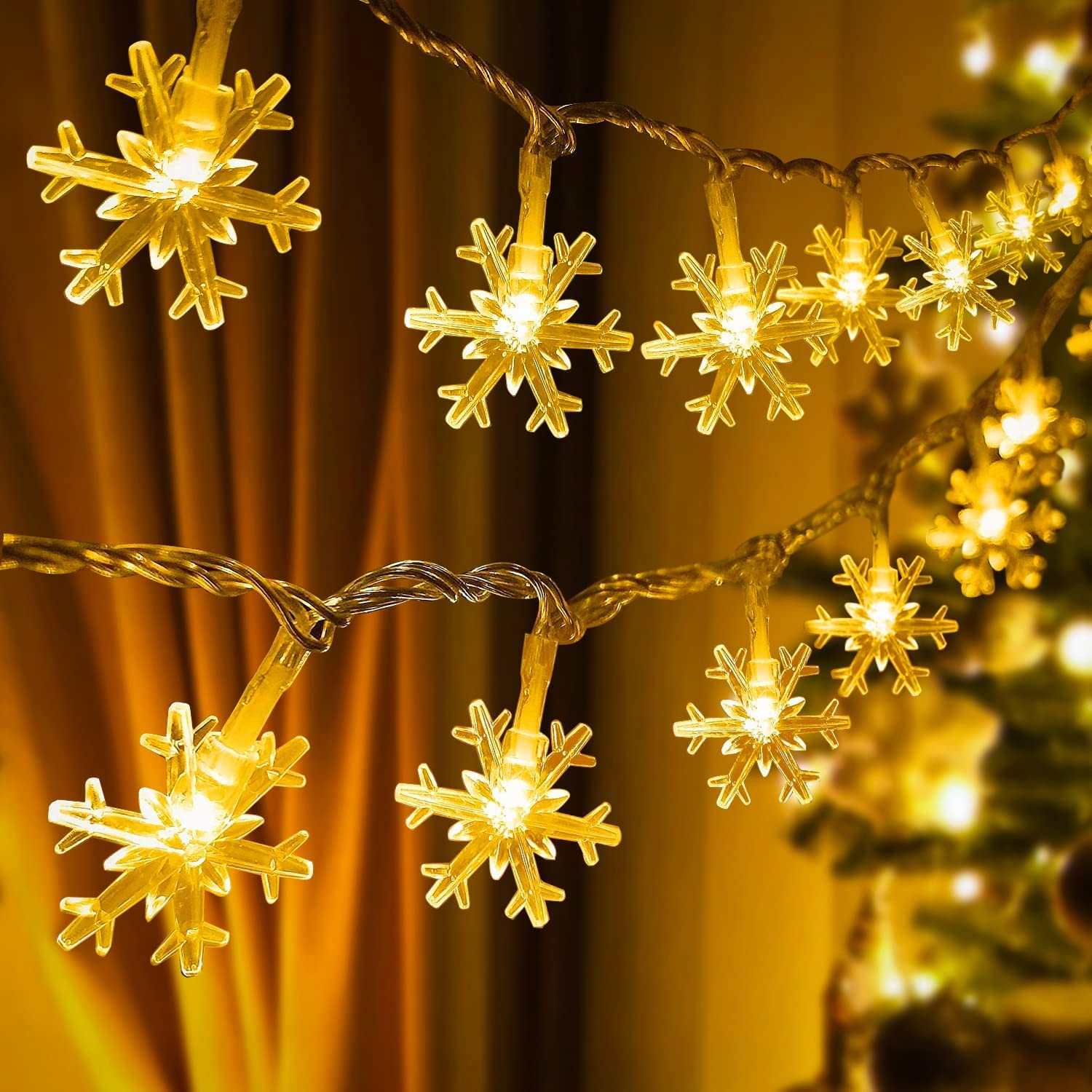 Christmas lights and decorations display in Ahmedabad