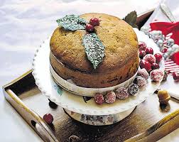 Traditional Christmas cake in Shillong