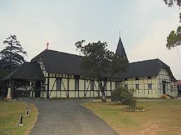 Historic church building in Shillong city