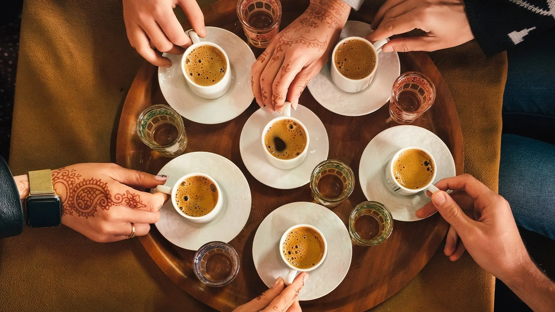 Coffee tasting session at a Bali plantation