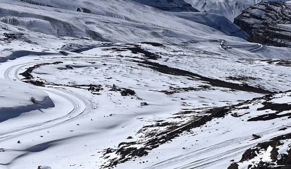 Winter road preparedness in mountainous cold region of India