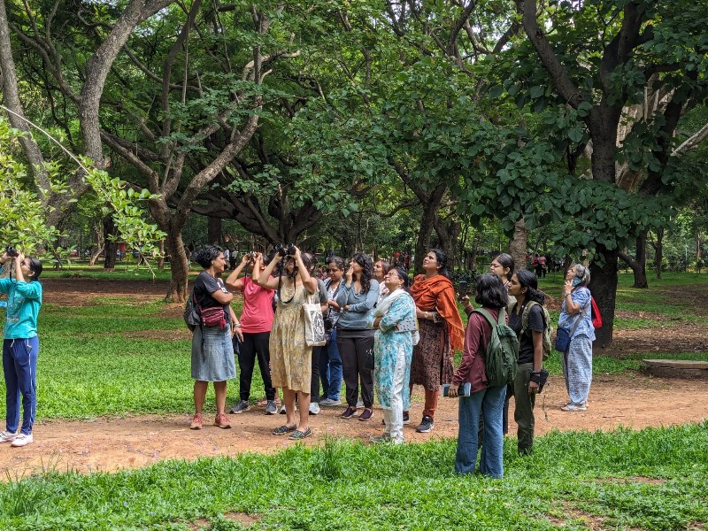 Family enjoying time at Cubbon Park