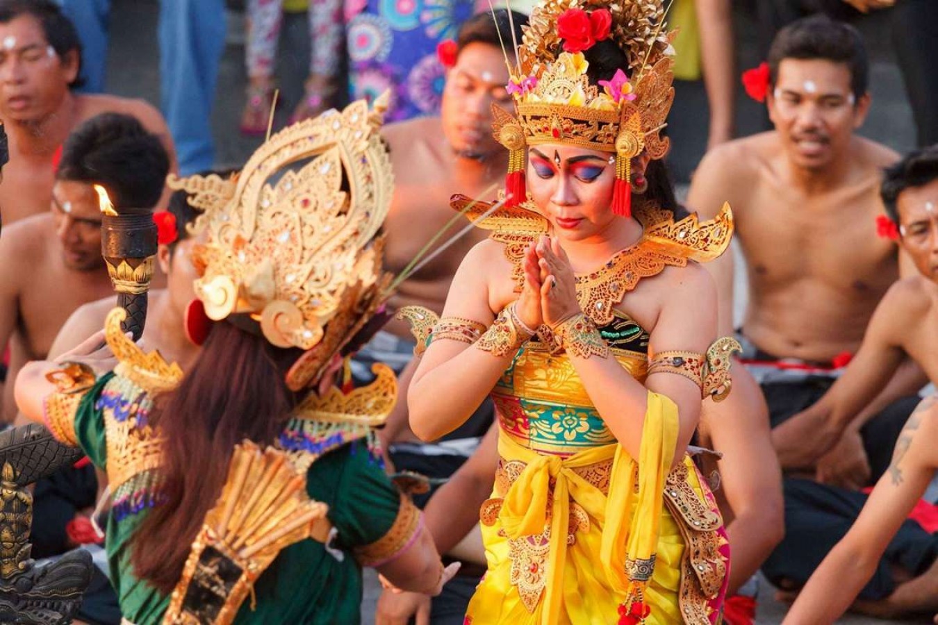 Traditional Balinese dance performance