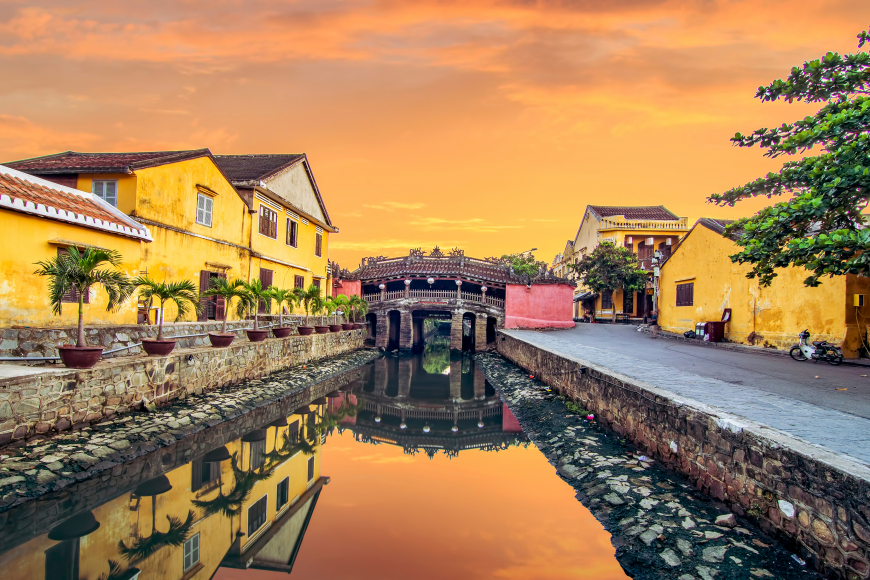 Daily life and heritage streets showing culture of Vietnam