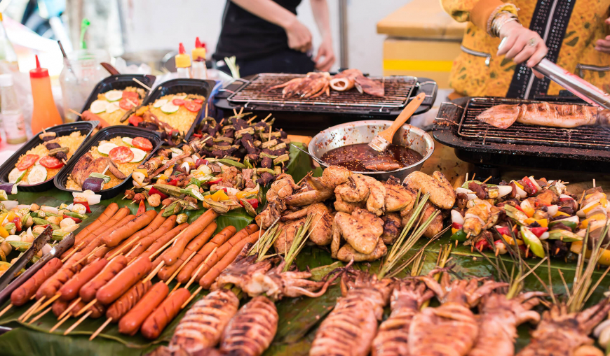 Street food culture and local dining in Vietnam