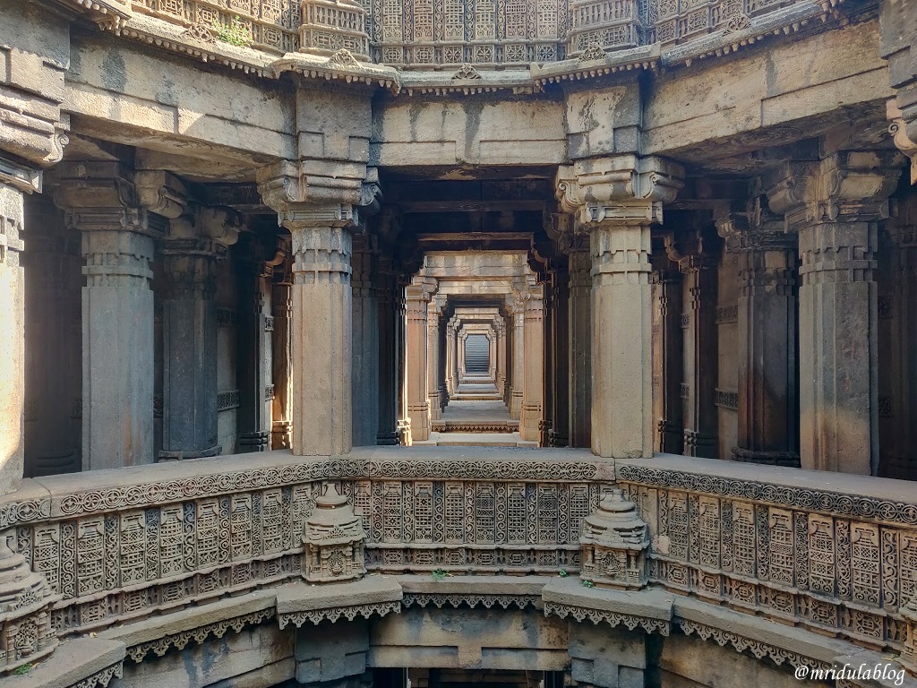 Heritage courtyard area near Dada Hari Ki Vav