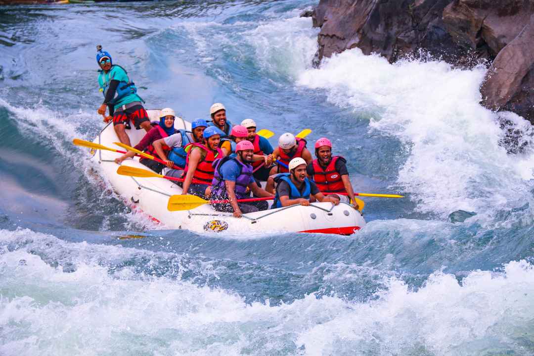 White water rafting on Kali River in Dandeli