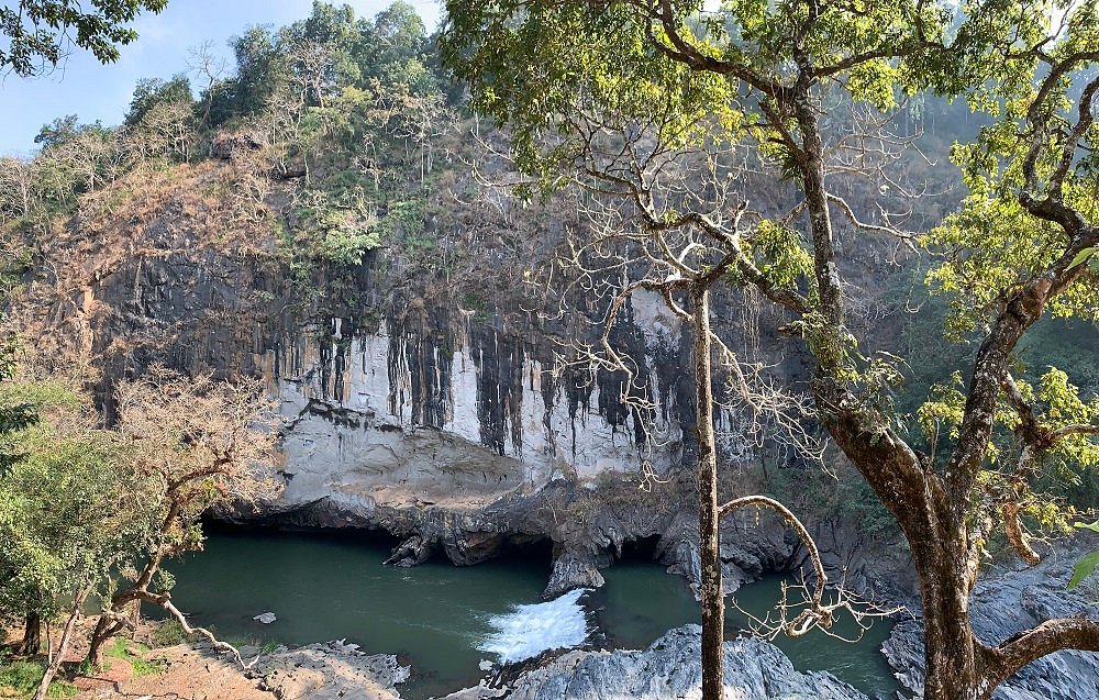 Syntheri Rocks limestone formations near Dandeli