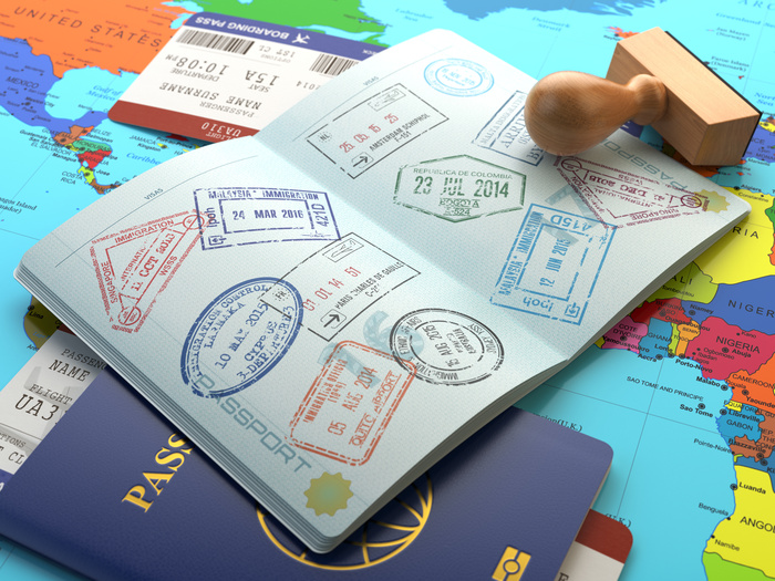 Travel documents and itinerary planning for Baku flight
