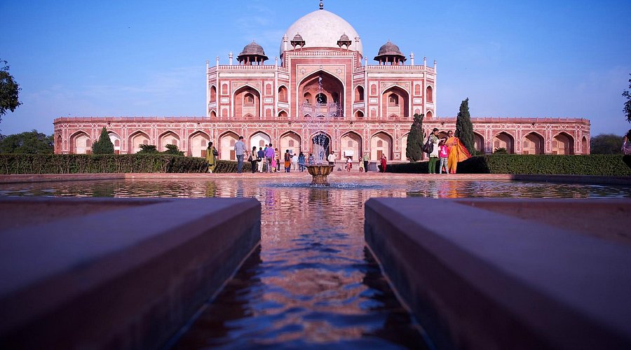 Humayun's Tomb with its magnificent dome