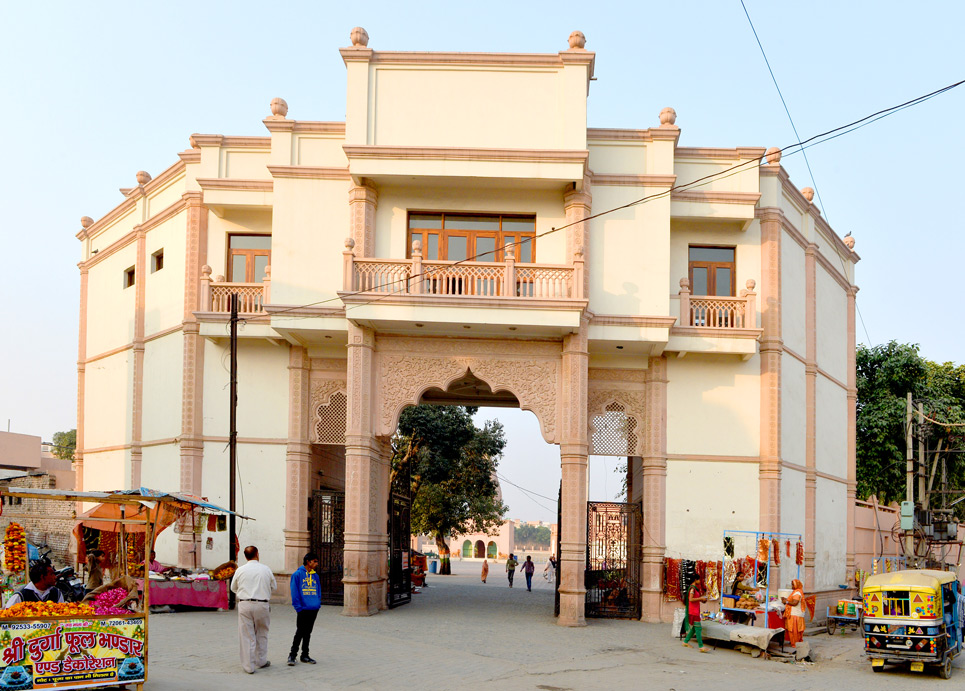 Entrance of Devi Temple Panipat