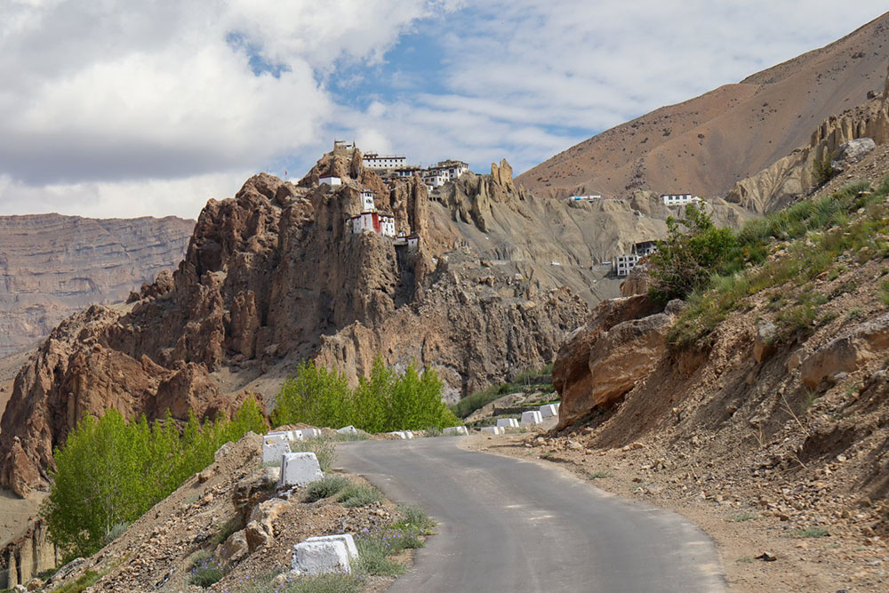 How to reach Dhankar Monastery Spiti