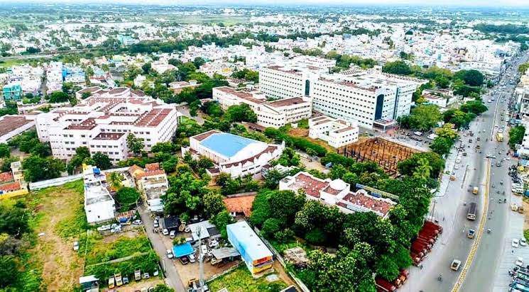 Dharampuri town view