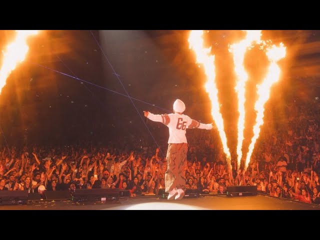 Diljit Dosanjh performing live on stage