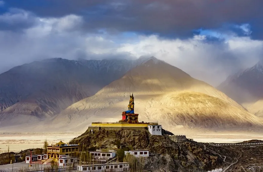 Diskit Monastery overlooking Nubra Valley