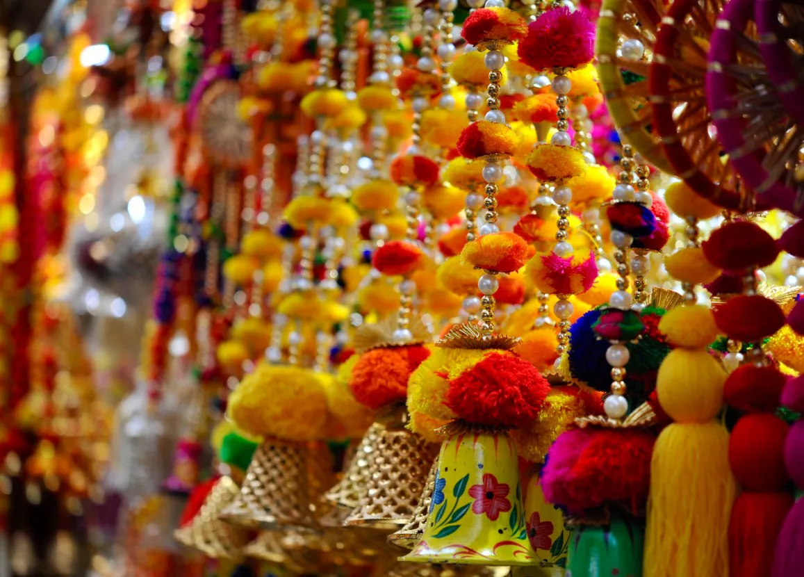 Diwali markets in Delhi for festive shopping