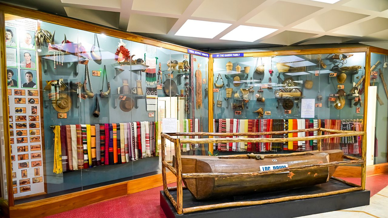 Cultural exhibits inside Don Bosco Museum