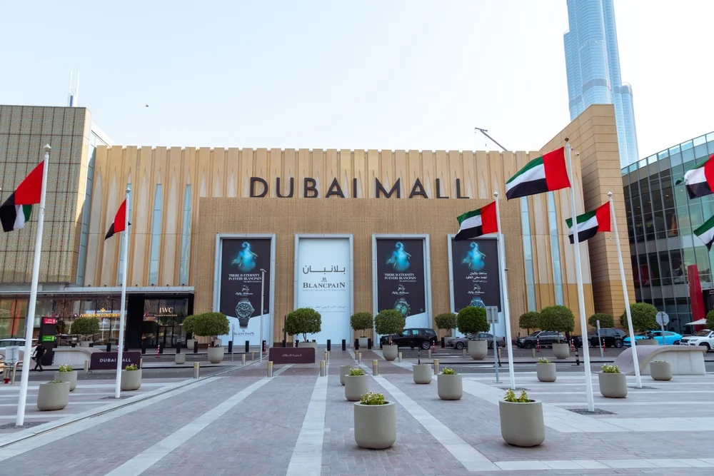 Dubai Mall - Prime shopping destination during DSF
