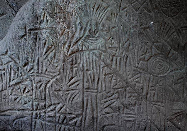 Symbolic Carvings at Edakkal Caves