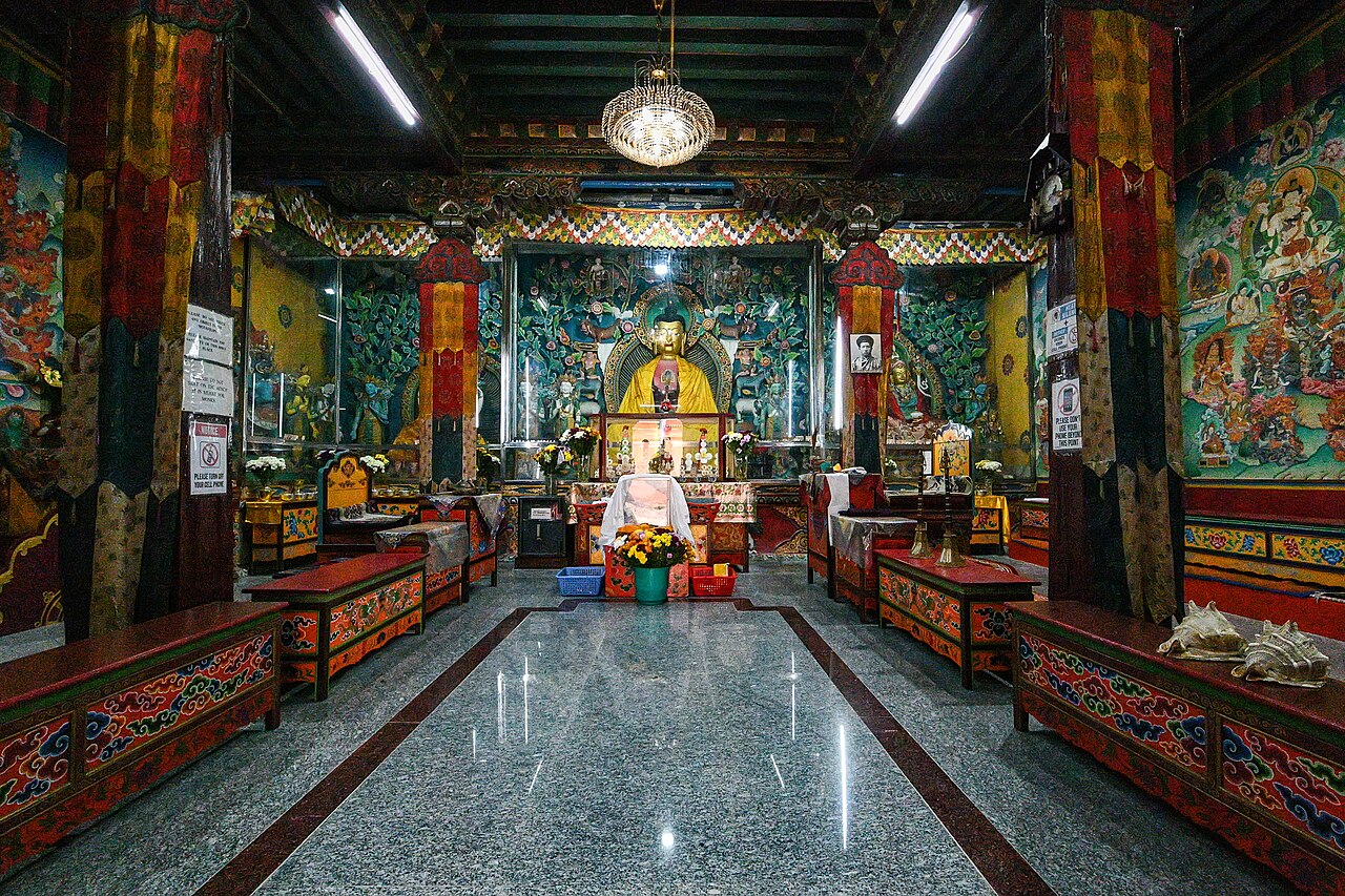 Historical Enchey Monastery ancient architecture