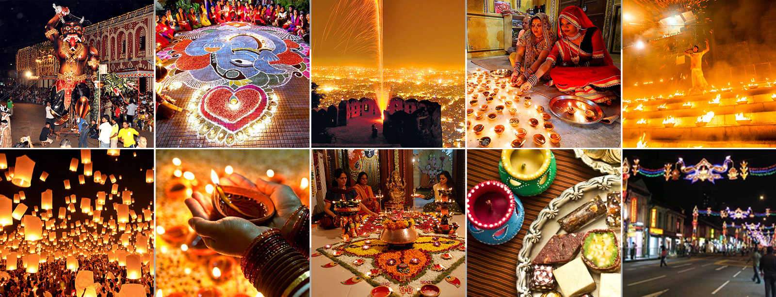 Colorful festival celebration in India