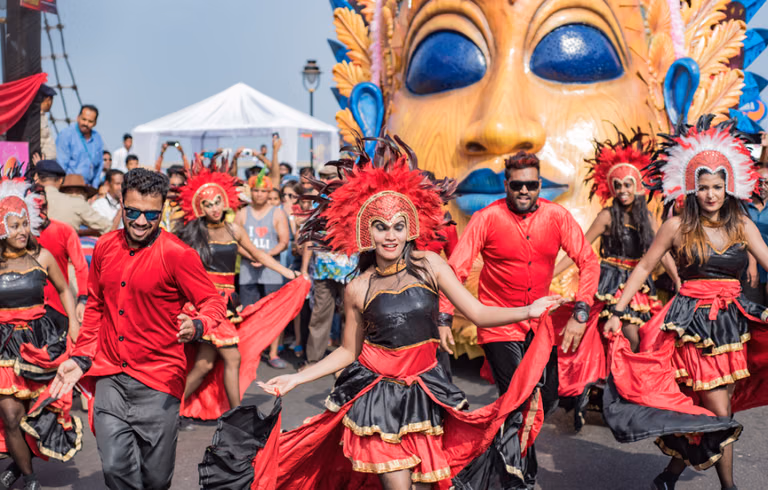 Goa Carnival street parade