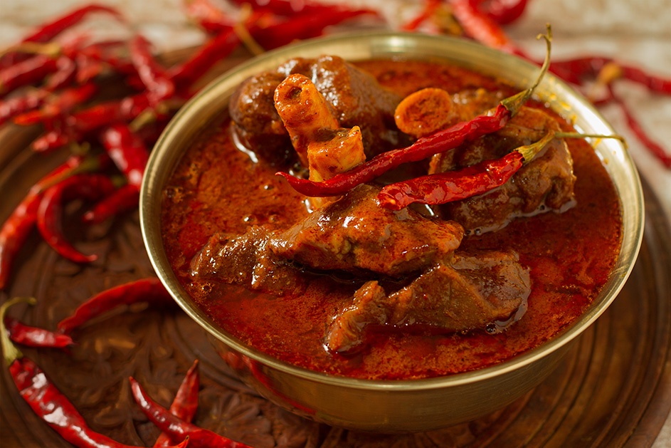 Laal Maas - Rajasthani spicy red meat curry