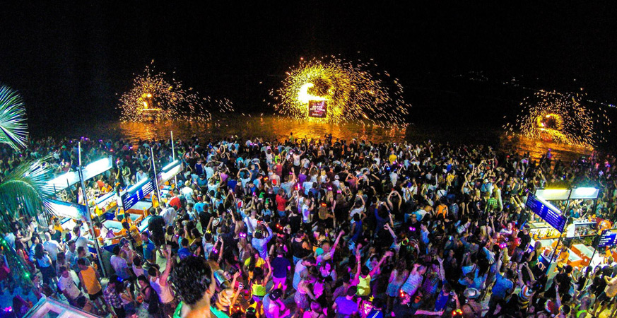 Evening cultural celebration scene in Port Blair